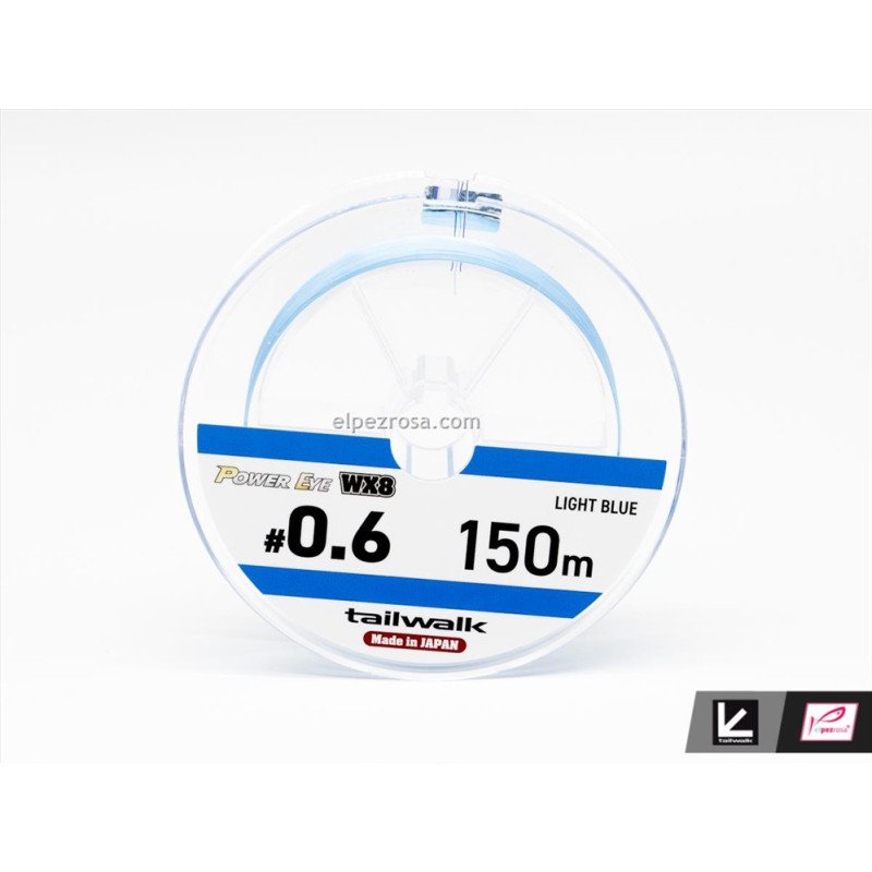 Tailwalk Power Eye WX8 | Trenzado japonés 8 hebras