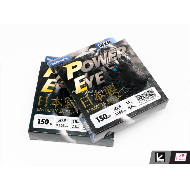 Tailwalk Power Eye WX8 | Trenzado japonés 8 hebras