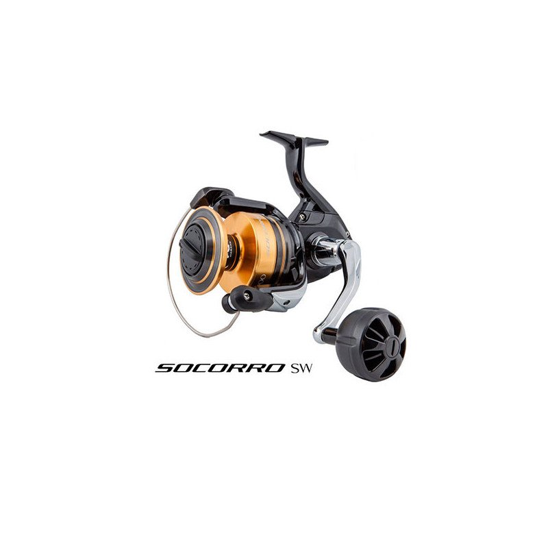 Shimano Socorro SW – Carrete de Agua Salada Potente y Versátil