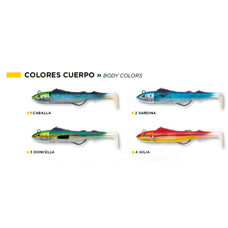 Doble Combo Real Fish JLC 60 mm – Señuelos Hiperrealistas