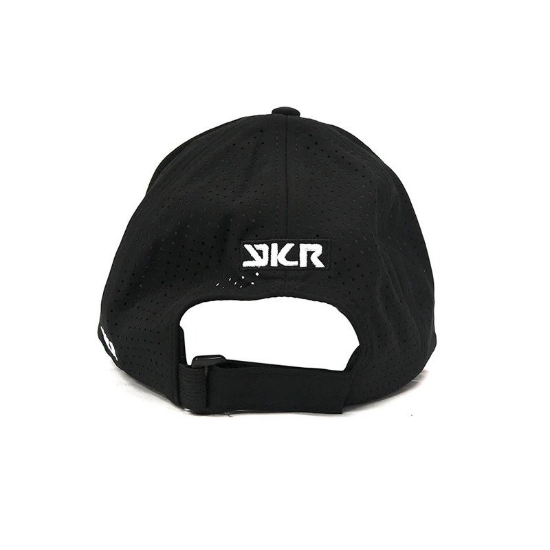 ✅Gorra de Pesca YKR Black | Ligera, Transpirable y Ajustab