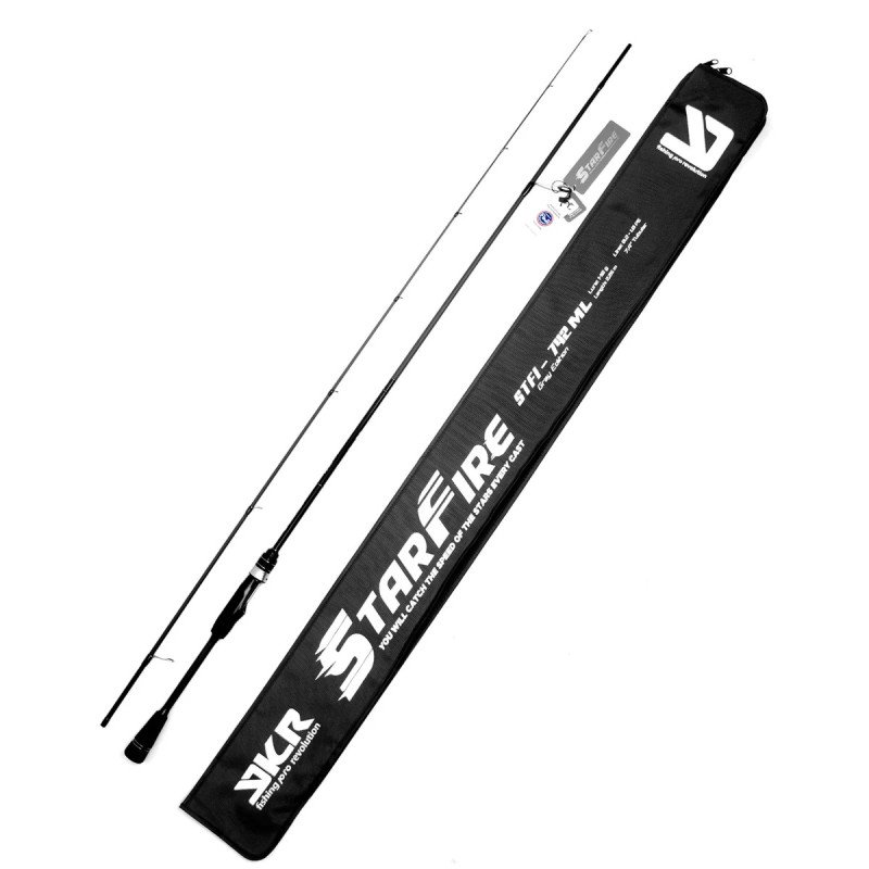 YKR Starfire 742 ML – Caña ultraligera para light spinning