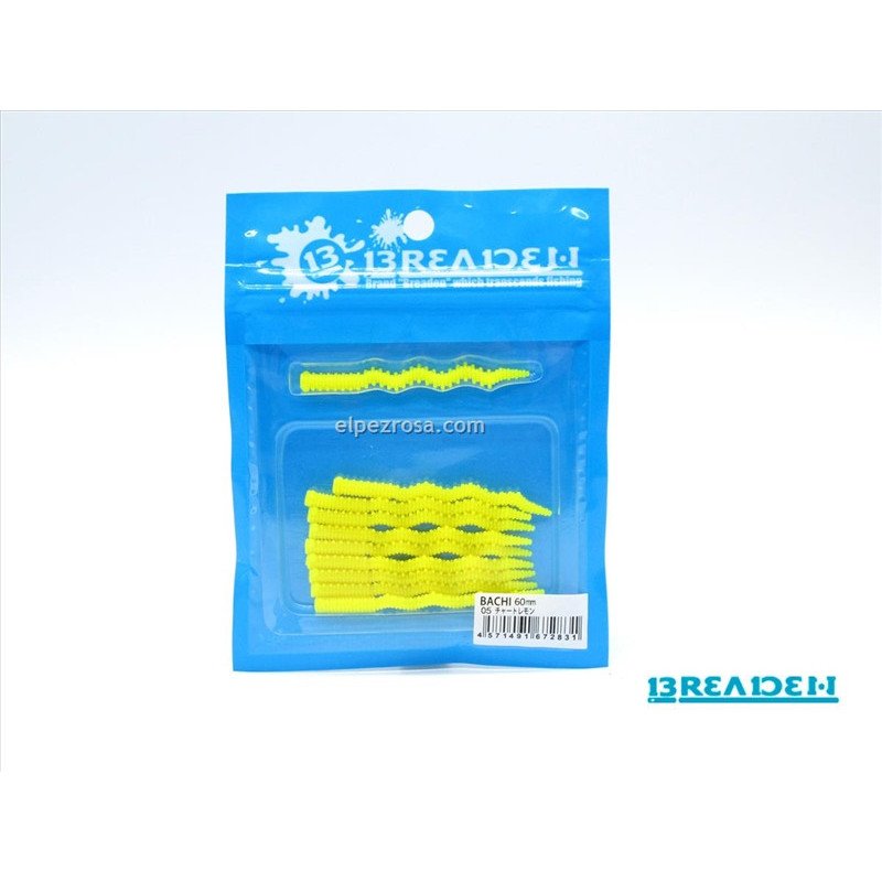 Bachi Breaden – Vinilo tipo gusano para ajing y rockfishing