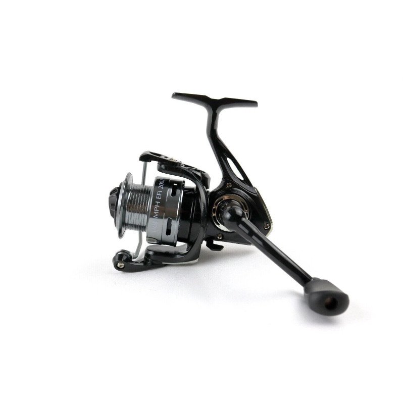 Carrete Sert Triumph 2002 FD robusto y ligero, perfecto para spinning.