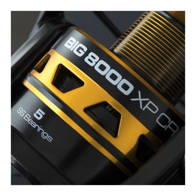 Carrete BIG 8000 XP CRBK de alta potencia para pesca exigente