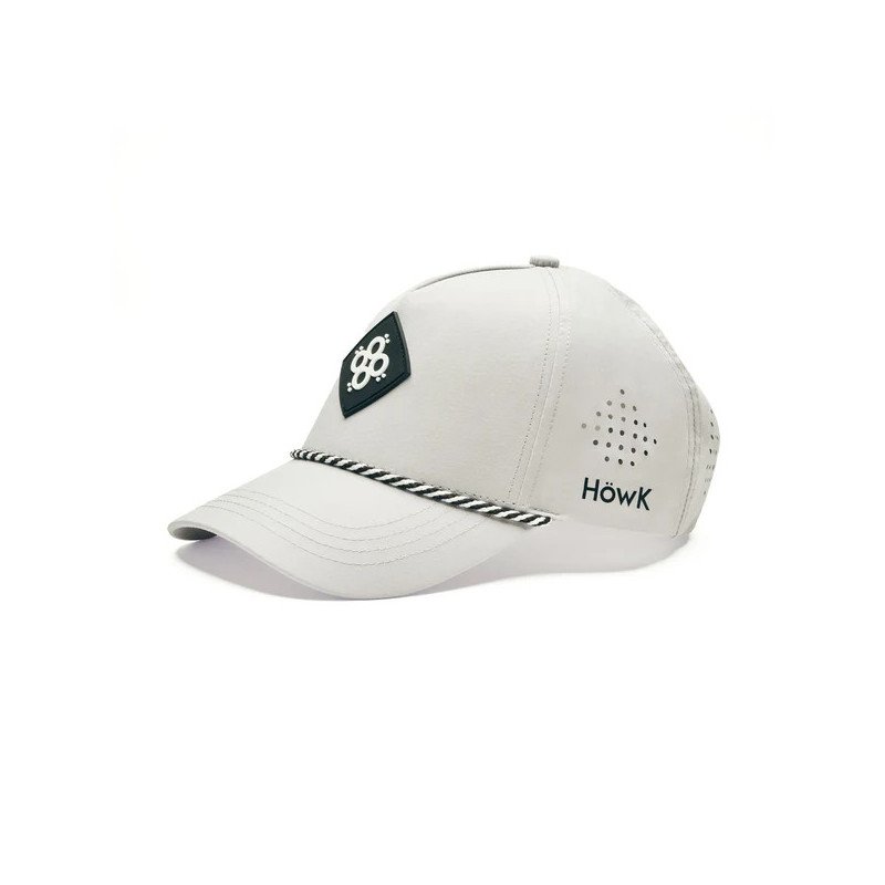 Gorra Gris con Cordón Náutico | Estilo Deportivo y Casual