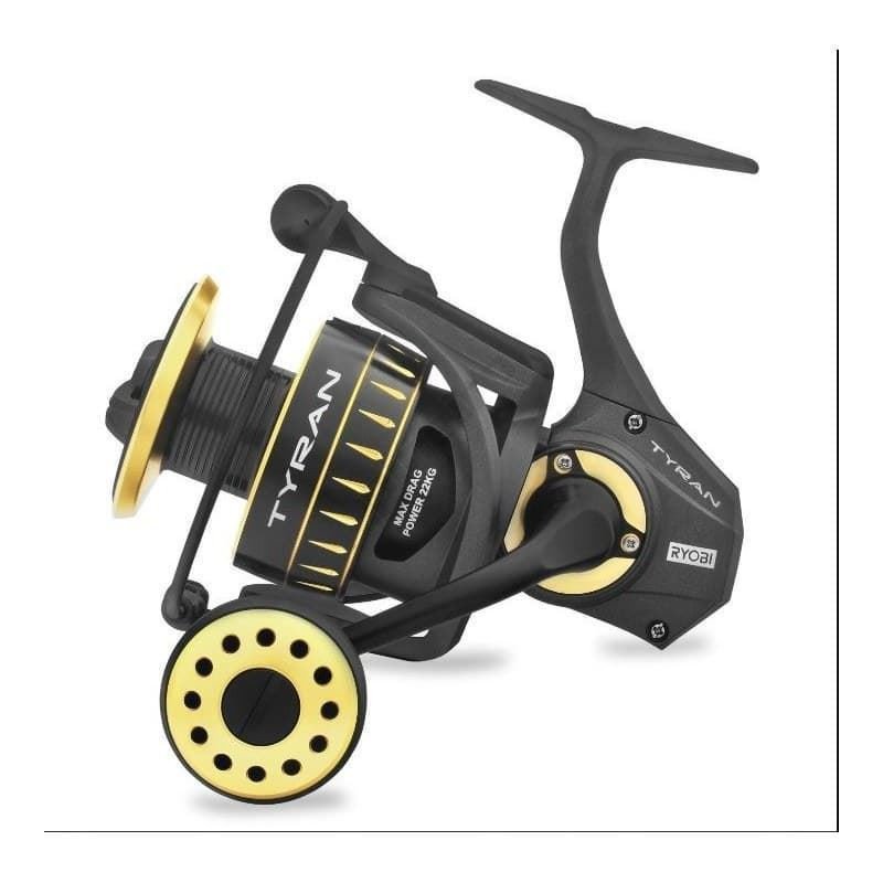 Carrete Ryobi Tyran 5500 y 6500 | Potencia y Suavidad para Pesca en el