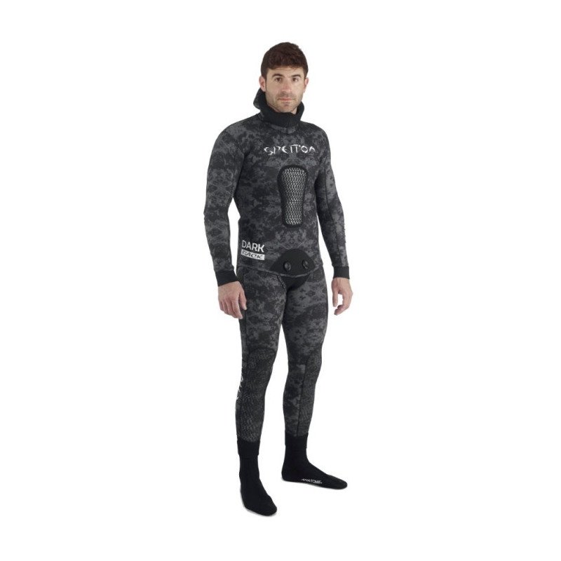 Traje Dark Black Fussion | Neopreno Pesca Submarina Camuflaje 2.0