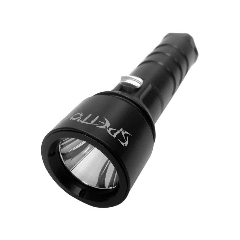 Linterna Q-7 VX Fire | 500 Lúmenes Buceo y Pesca Submarina