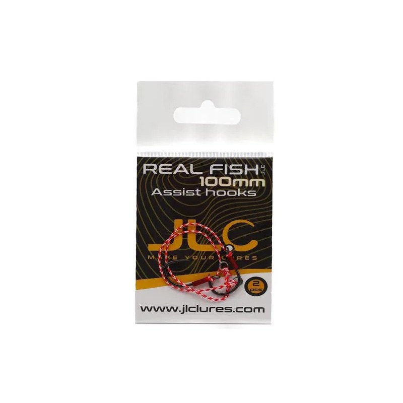 Assist Hook Real Fish 100 mm JLC | Anzuelo BKK resistente