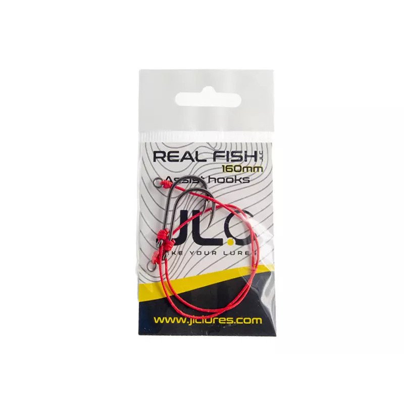 Assist Hook Real Fish 160 mm – Zanzibar JLC | Anzuelo BKK resistente