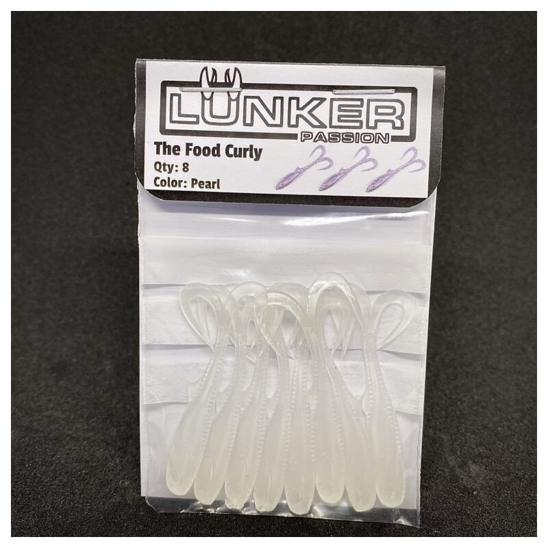 Vinilo Alevín Curly 50 mm | Rockfishing Reactivo y Realista