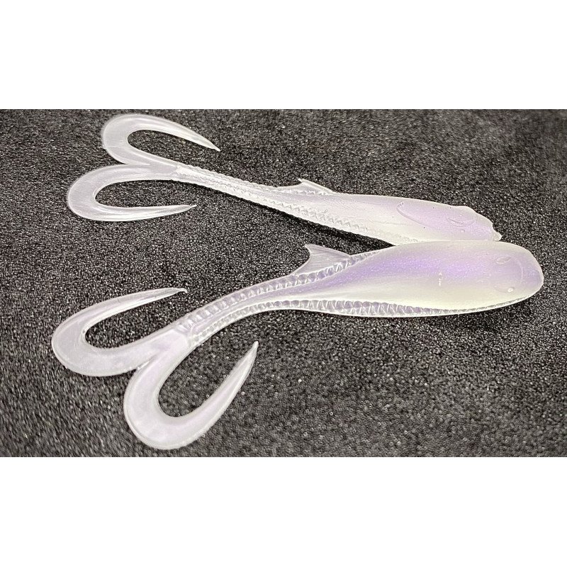 Vinilo Alevín Curly 50 mm | Rockfishing Reactivo y Realista